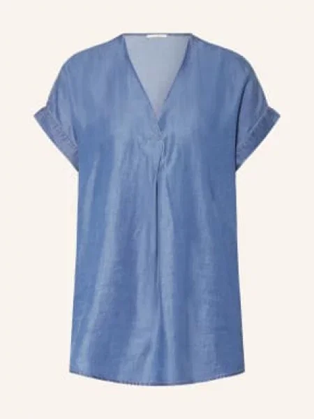 Lilienfels Bluzka W Stylu Dżinsowym blau niebieska