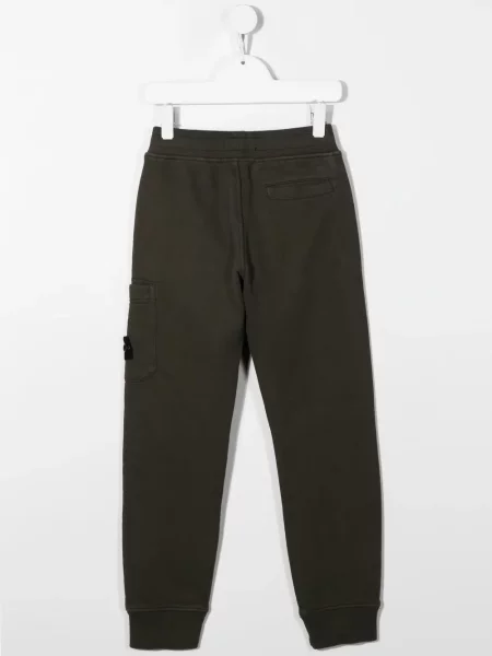 Spodnie dziecięce Stone Island zielone