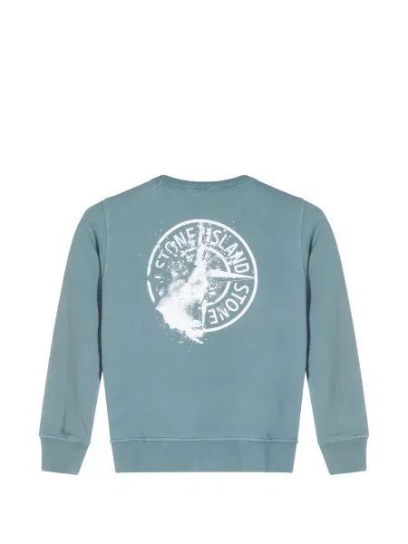 Sweter dziecięcy Stone Island niebieski