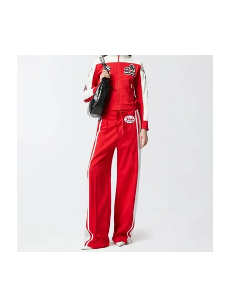 Pantaloni Pinko roșu