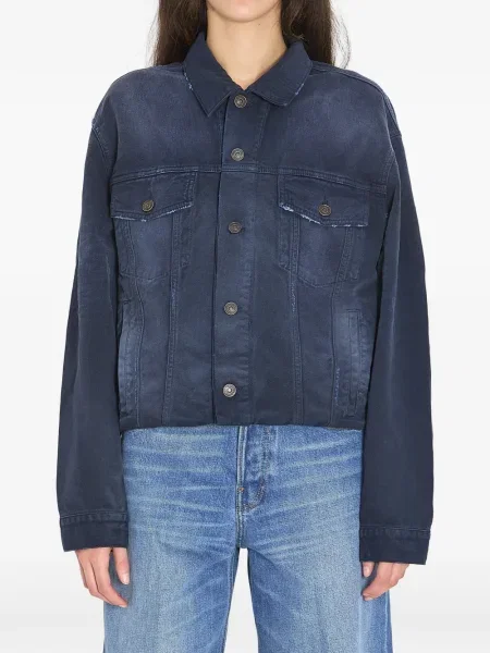 Geacă de blugi Balenciaga albastru