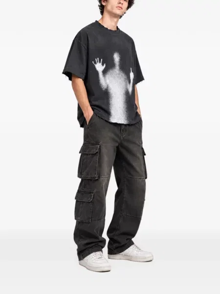 Tricou Warman zdrențuiți negru