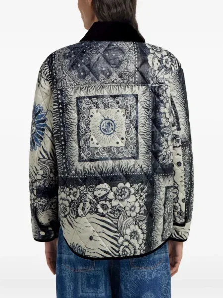 Jakna Roberto Cavalli s printom plava