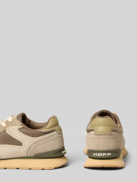 Sneakersy z mieszanki skóry z detalem z logo model City' Hoff
