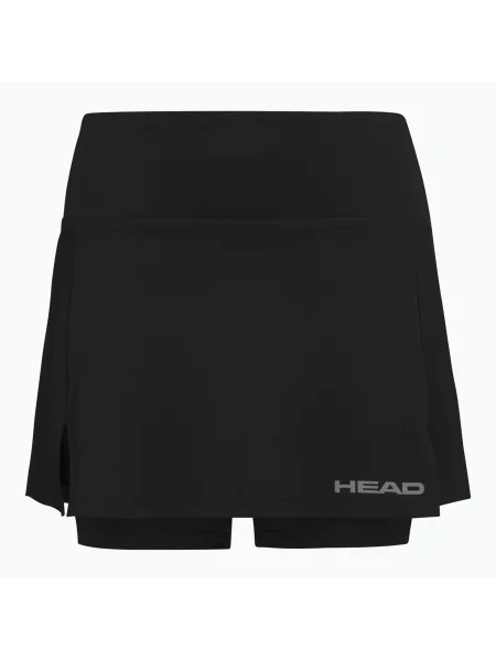 Tenisz szoknya HEAD Club Basic Skort fekete. Méret: L fekete