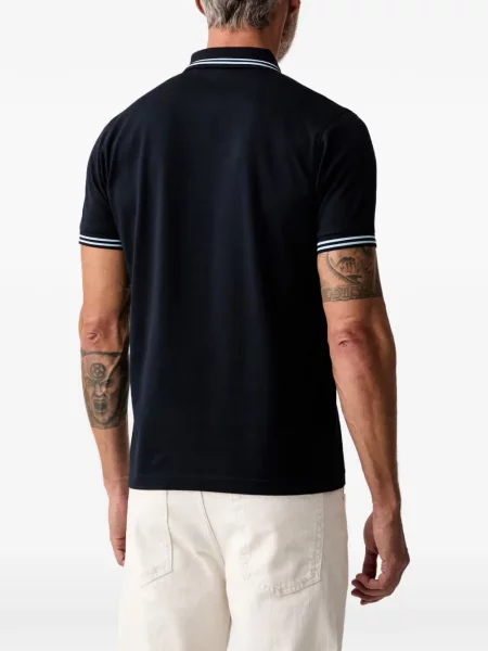 Tricou polo Karl Lagerfeld albastru