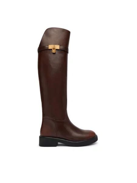 Μπότες MICHAEL Michael Kors Hamilton Moderne καφέ