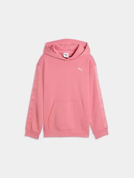 Дитяче Худі PUMA Ess Tape Relaxed Hoodie комбінований верх рожевий