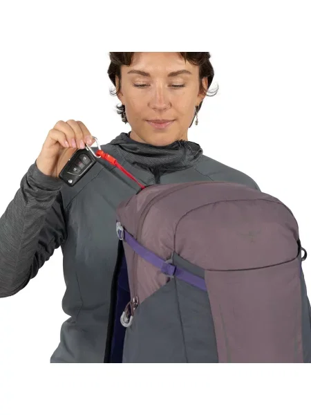 Rucsac Osprey Hikelite 28 Graphite Purple Universal violet