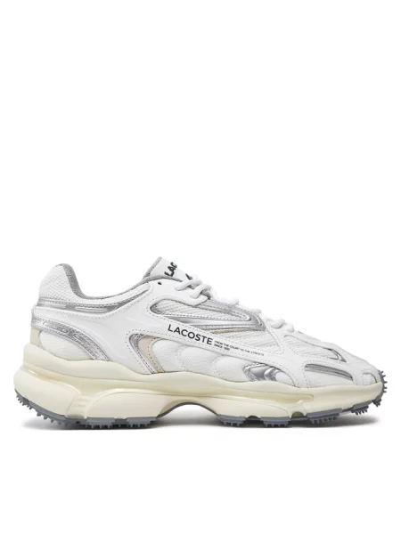 Sneakersy Lacoste białe