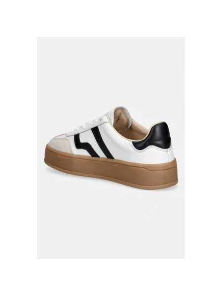 Sneakersy Gant skórzane białe