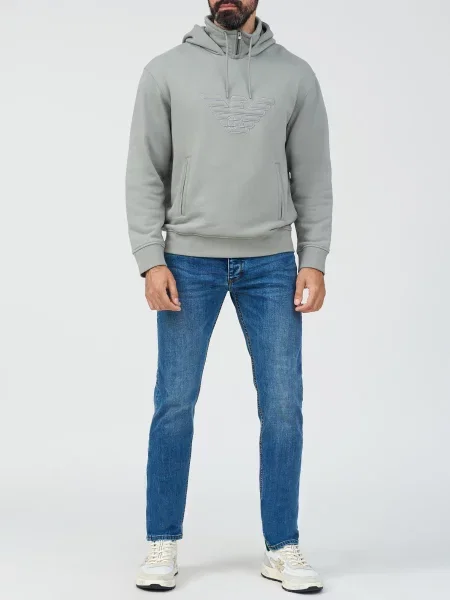 Толстовка Emporio Armani зелена