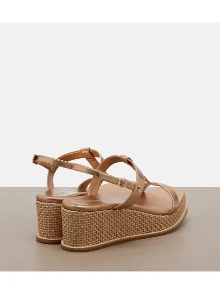 Sandale Jimmy Choo din piele cu pană