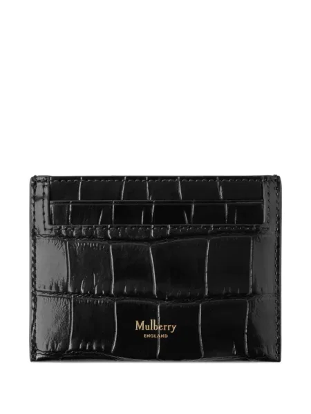 Portofel Mulberry din piele negru