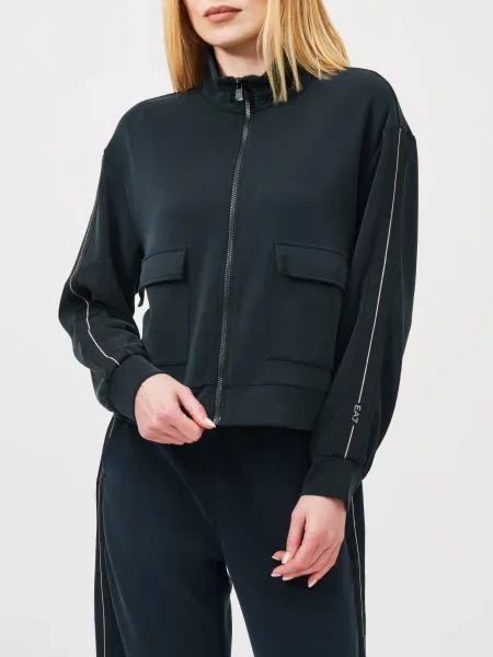 Спортивна кофта Ea7 Emporio Armani чорна