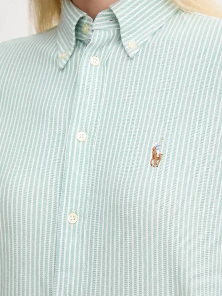 Классическая ошейниковый рубашка Polo Ralph Lauren белая