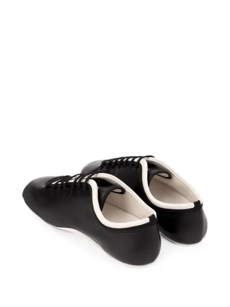 Sneakerși Dries Van Noten din piele negru