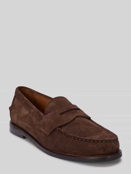 Mokasyny Polo Ralph Lauren brązowe