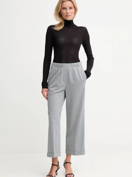 Joop! sweter lekki z golfem czarny