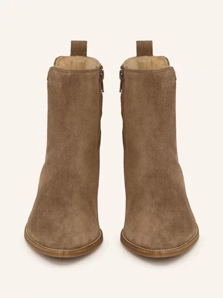 Paul Green Botki Chelsea beige beżowe