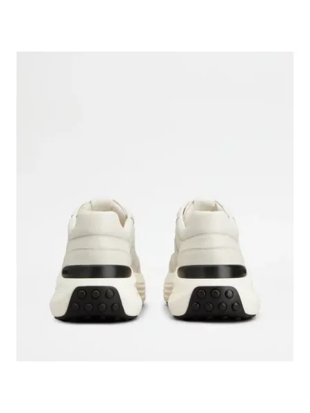 Sneakersy Tod's skórzane białe