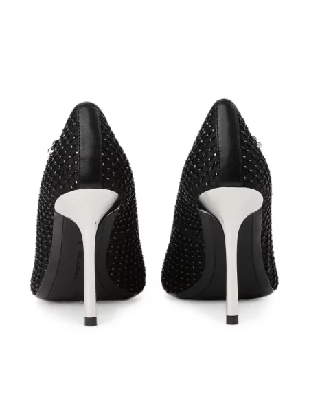 Pantofi cu toc Karl Lagerfeld negru