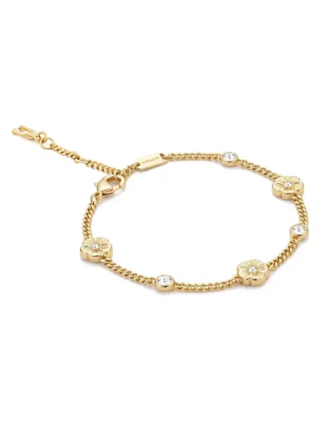 Браслет Coach золотой