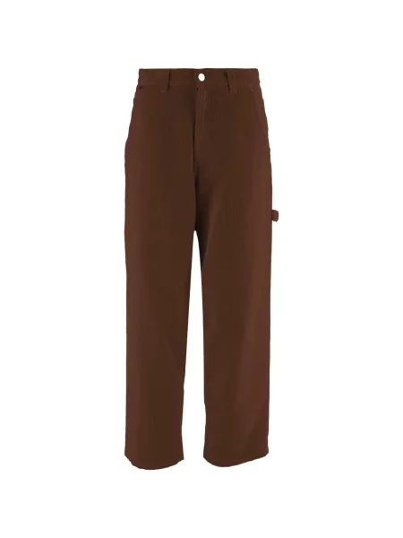 Pantaloni Haikure de catifea cord maro