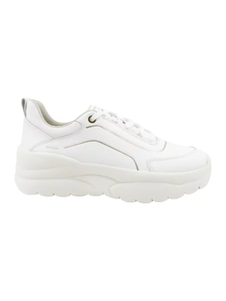 Sneakersy Geox białe