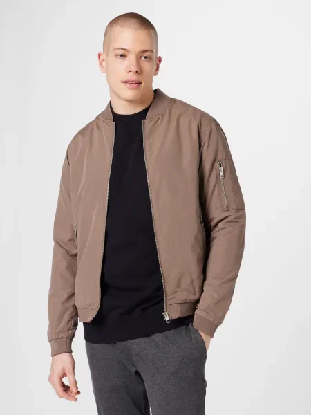 JACK & JONES Prehodna jakna Rush temno siva
