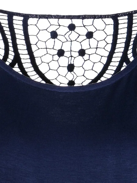 VIVANCE Tricou închis albastru