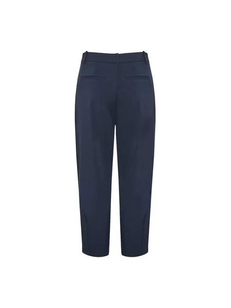 Kaffe Spodnie Kobieta S Pants Suiting Midnight Marine niebieski