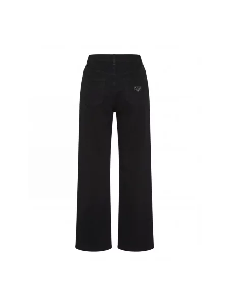Jeansy straight leg Philipp Plein czarne