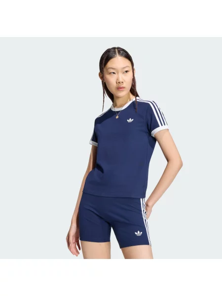 ADIDAS ORIGINALS Tričko tmavomodrá biela