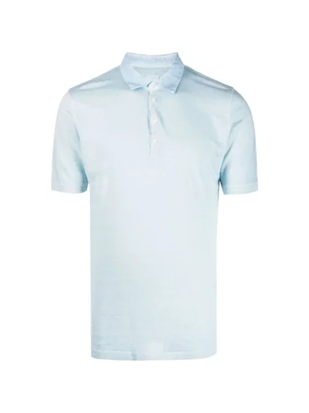 Μικρός polo 120% Lino μπλε