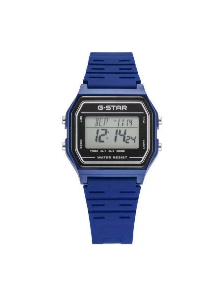 G-STAR Digitální hodinky Electronic watch Gridline' modrá