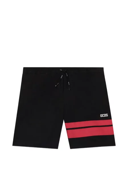 Slip de baie Gcds cu dungi negru