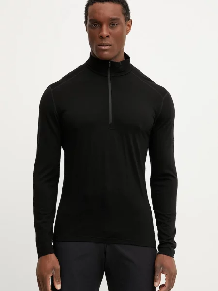 Icebreaker longsleeve funkcyjny Merino Oasis czarna