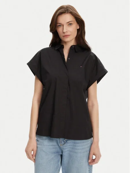 Tommy Hilfiger Cămașă negru