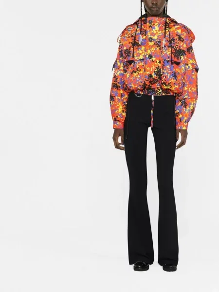Zvonové kalhoty Dsquared2 černé