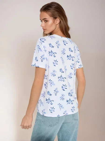 Футболка з квітковим візерунком other