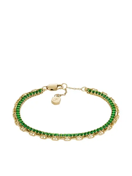 Гривна Fossil дамска златисто