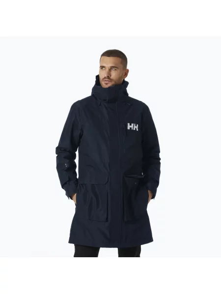 Geacă de ploaie pentru bărbați Helly Hansen Rigging Coat navy albastru închis
