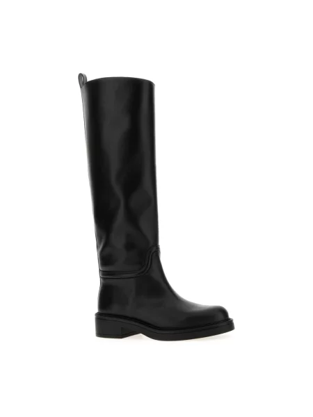 Kozaki Stuart Weitzman skórzane czarne