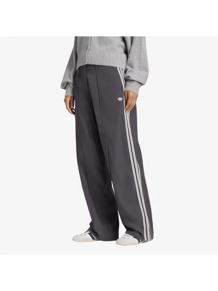 Pantaloni adidas Firebird Track Pant Utility Black/ Cloud White alb