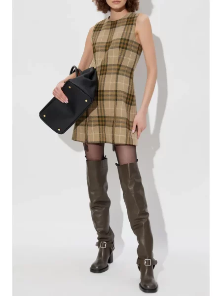 Rochie mini Burberry în carouri