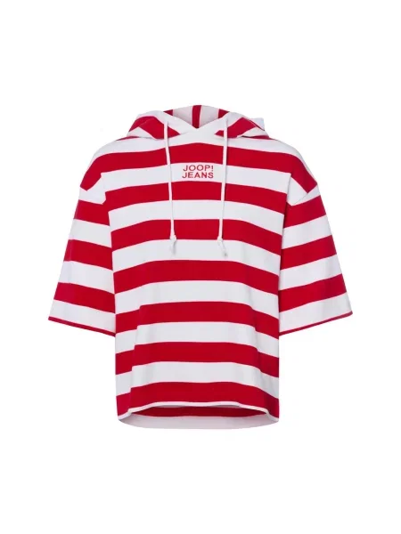 Joop Jeans bluza z krótkim rękawem Timira Kobiety S czerwony