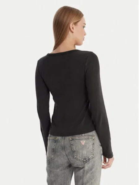 Guess Jeans Blúz Szürke fekete