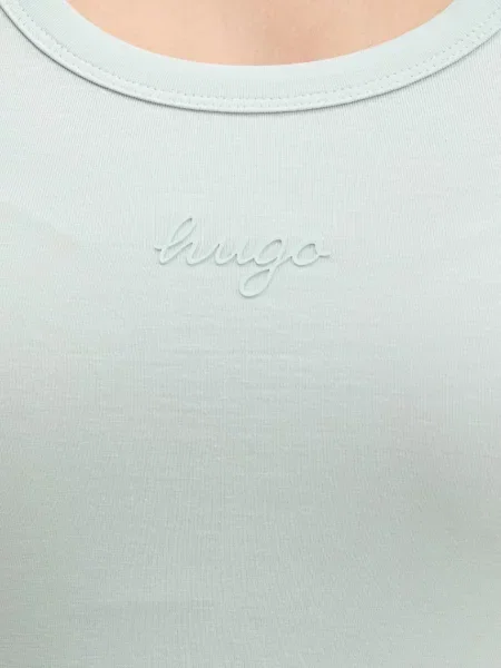 Топ Hugo Blue синий