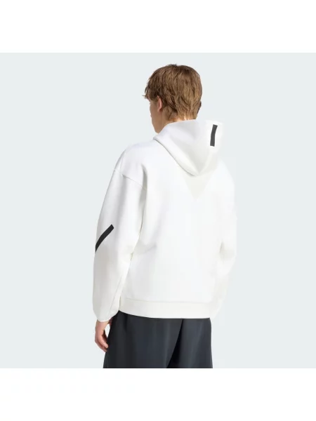 MIKINA S KAPUCÍ ADIDAS Z.N.E. bílá